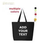 business logo tote bag