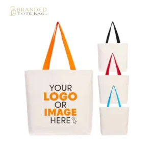branded shopping tote