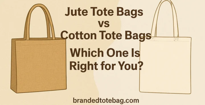 Jute Tote Bags vs Cotton Tote Bags